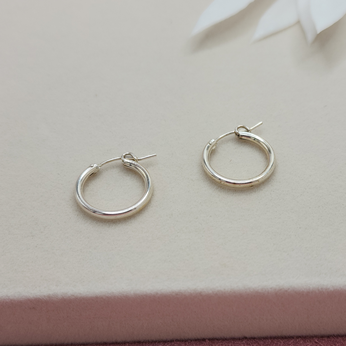 Thick Hoop Earrings