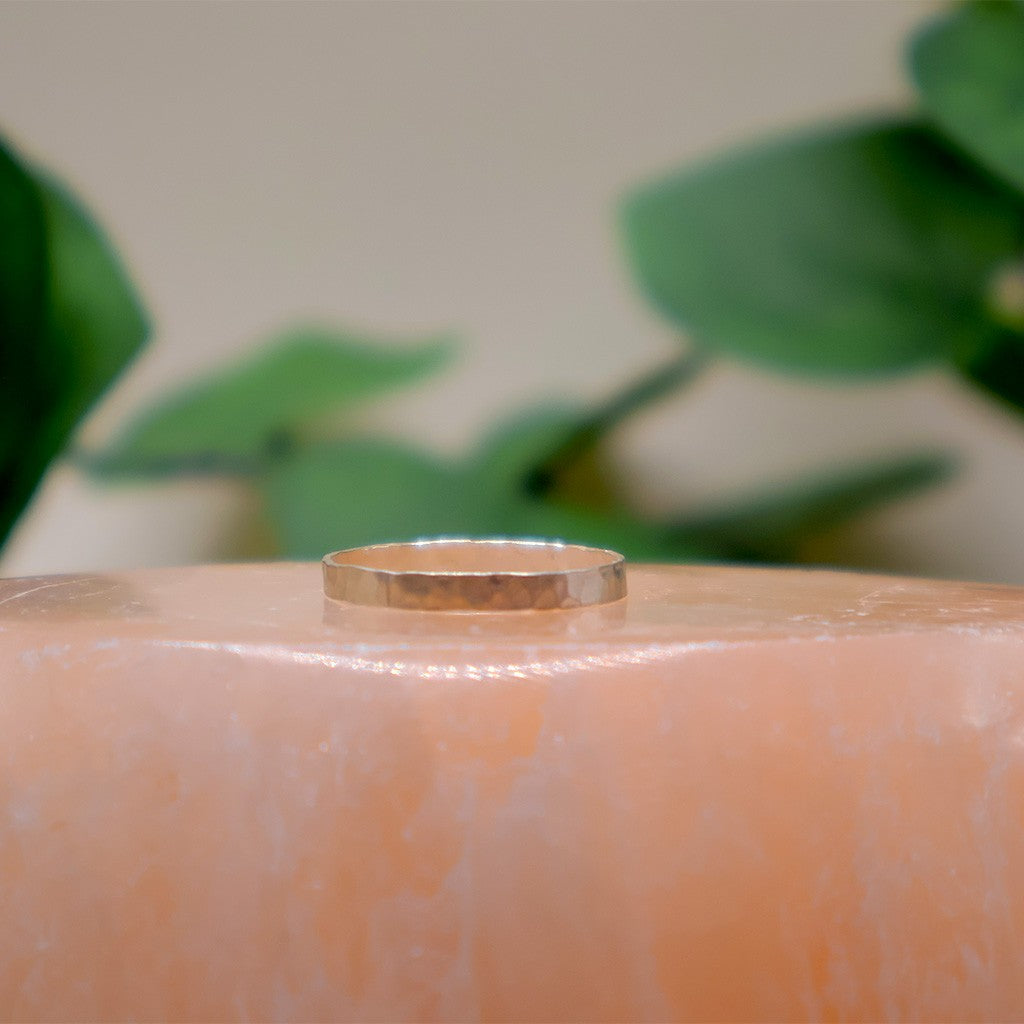 Hammered 2.25mm Ring