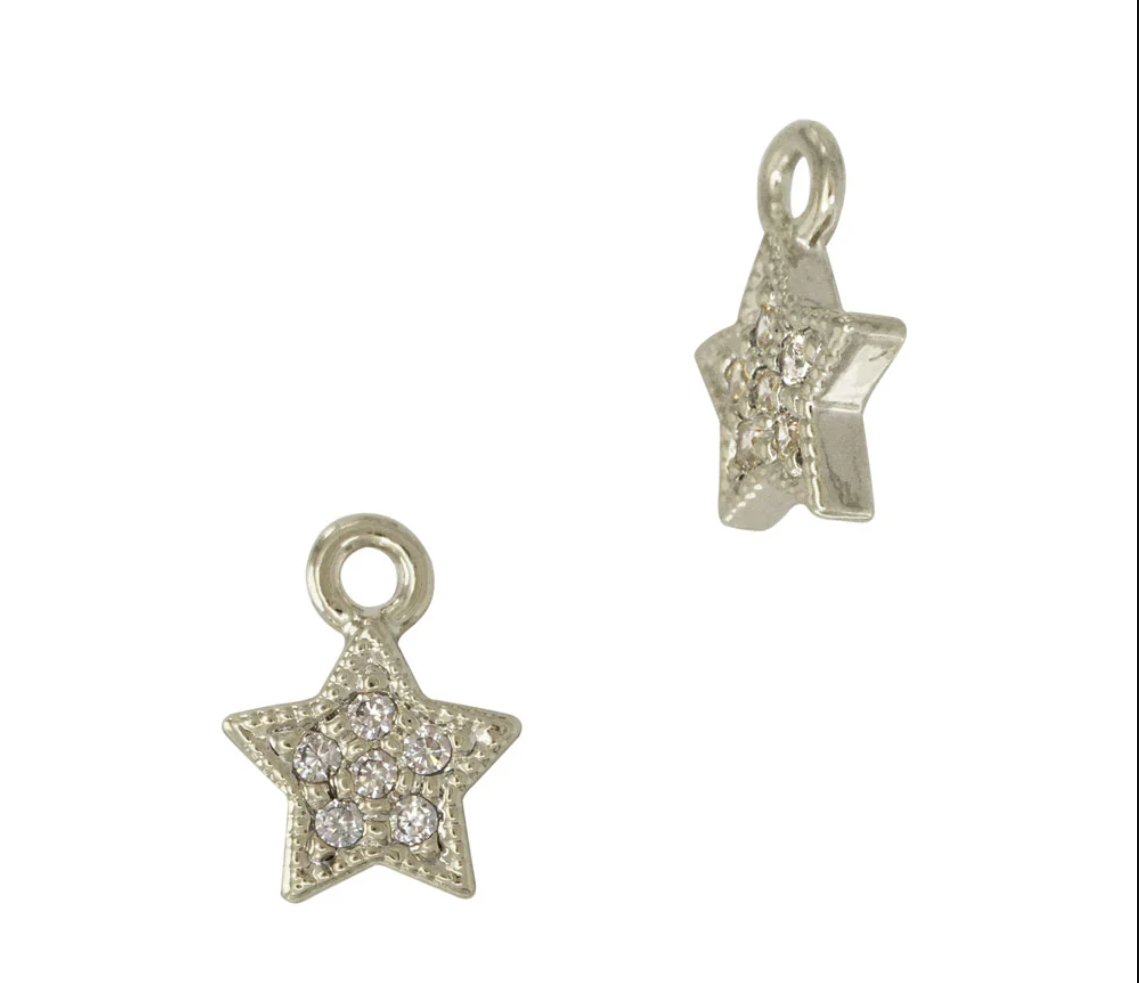 CZ Star Charm