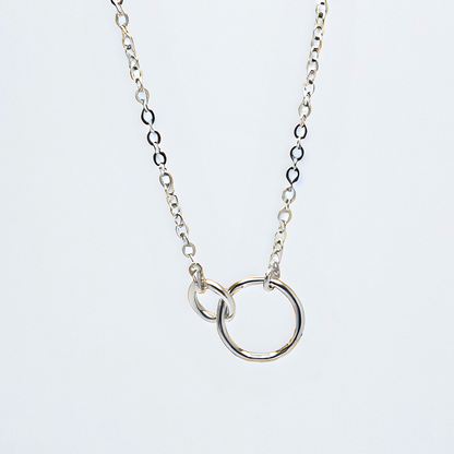 Double Circle Necklace