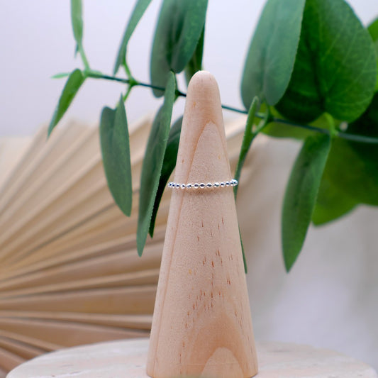 Disco Chain Ring-Sterling Silver