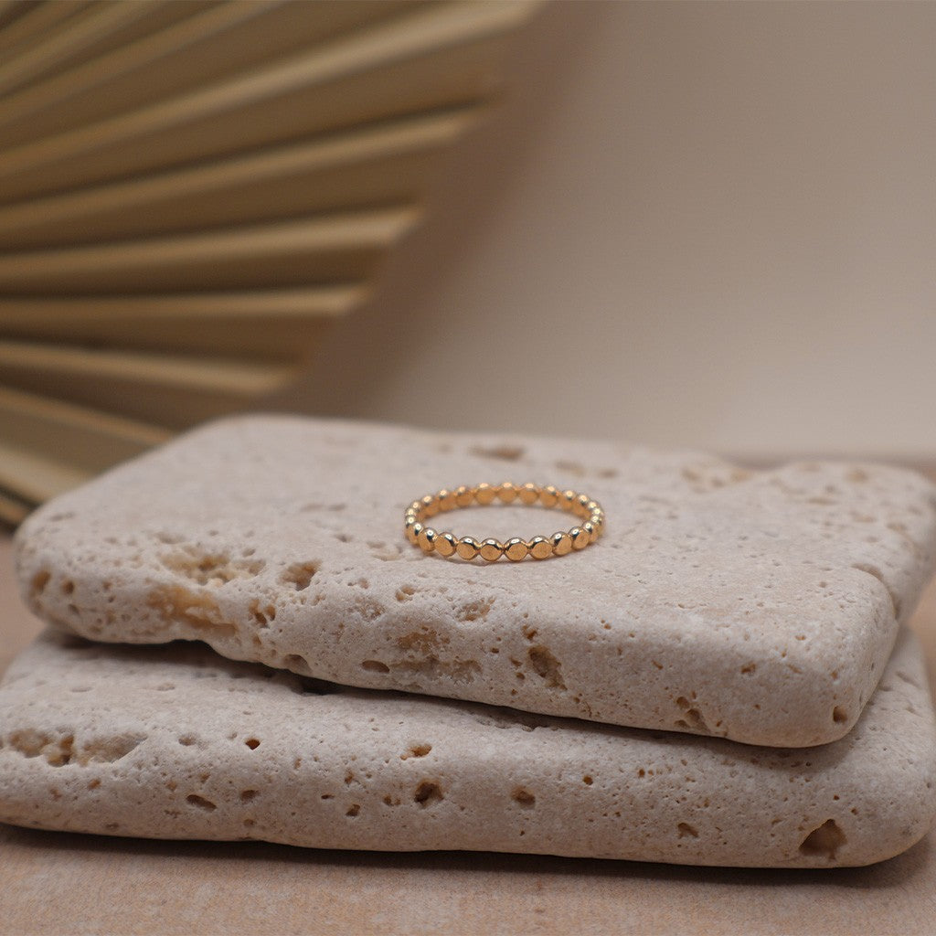 Flattened Coin Ring