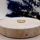 Double Band Wave Ring
