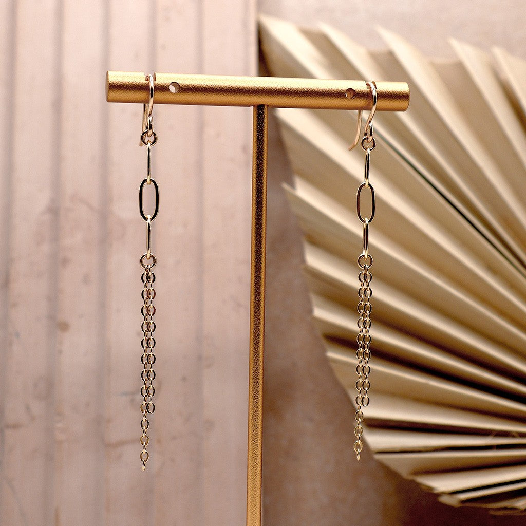 Lux/Flicker Dangle Earrings